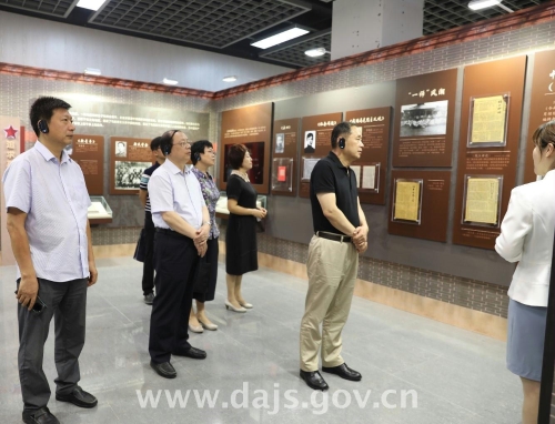 國家檔案局解津偉副局長到省檔案館調(diào)研指導